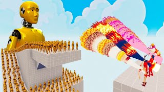 100x DUMMY  3x EVERY GOD Totally Accurate Battle Simulator TABS [upl. by Chelton]