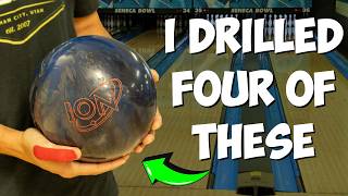 Bowling 300 with Four Different Balls  Ion Pro Review [upl. by Llehcnom163]