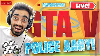 🔴 Live  GTA V Police Case Ho Gya Playbuzz Zone [upl. by Merla548]