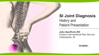 SI Joint Diagnosis  History and Patient Presentation  John Swofford DO [upl. by Mellisa]