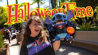 Halloween Time at Disney California Adventure  Lets Try All The Food [upl. by Kalman863]