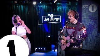 Ed Sheeran amp AnneMarie  Fairytale Of New York in the Live Lounge [upl. by Reisfield]