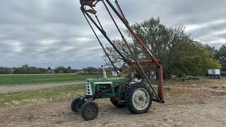 Reach for the sky Oliver 770 w Farmhand Loader walk around and test drive [upl. by Fakieh]