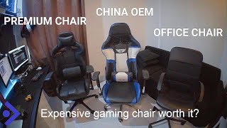 Gaming chair battle Vertagear SL4000 vs Ikea Renberget vs China OEM  expensive is better [upl. by Herbie64]