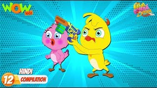 Eena Meena Deeka 8 episodes in 1 hour  3D Animation for kids  12 [upl. by Sweet]