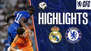 Real Madrid 21 Chelsea  HIGHLIGHTS  Chelsea FC USA Tour 2024 [upl. by Germann]