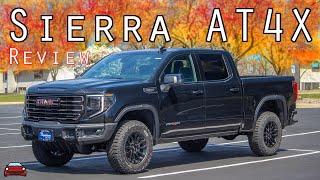 2023 GMC Sierra 1500 AT4X Review  An 84000 OffRoad Pickup [upl. by Malsi123]