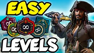 the FASTEST way to Level up in Sea of Thieves [upl. by Bently]