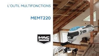 Outil multifonctions MEMT220 220W MAC ALLISTER 654883 Castorama [upl. by Marena]