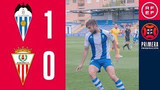 Resumen PrimeraFederación  CD Alcoyano 10 Algeciras CF  Jornada 10 Grupo 2 [upl. by Free]