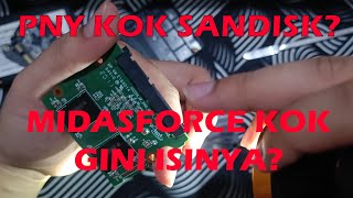 BONGKAR  SSD PNY amp Midasforce batch midas 2019 amp 2022 [upl. by Yditsahc]