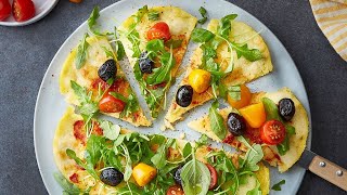 Recette  Pizza de polenta [upl. by Raven947]