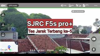 SJRC F5s  Tes Jarak Terbang ke5 Ujungberung ke Panyileukan [upl. by Sartin]