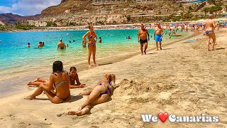 Gran Canaria Playa de Amadores Summer Beachwalk 2021  We❤️Canarias [upl. by Rojam195]