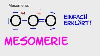 Chemie Mesomerie Grenzstrukturen  Erklärung Nachhilfe Tutorial HD German Deutsch [upl. by Pollux]