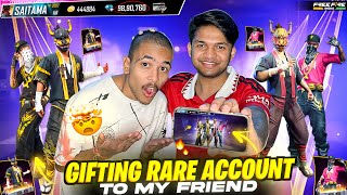 Gifting All Rare Season 1 To 50 Elite Pass Account To Saitama  20 Lakhs Rupees ID  Free Fire [upl. by Alroi]