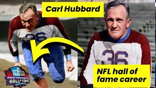 Carl Hubbard NFL hall of fame career highlights [upl. by Cheyne]