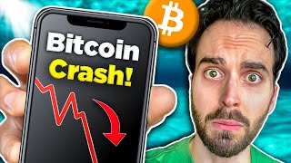 Bitcoin Crash Today Explained  Prepare for Whats Next [upl. by Anawit]