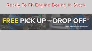 Engine Boring and Stroking through Offset Grinding [upl. by Conroy]