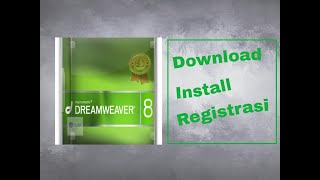 Cara download dan instal Macromedia Dreamweaver 8 di windows [upl. by Buhler387]