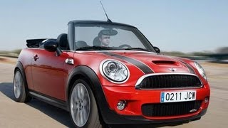 2010 Mini Cooper John Cooper Works Convertible  2009 Geneva Auto Show  CAR and DRIVER [upl. by Nnaesor]