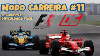 F1 2006 PS2  MODO CARREIRA 11 [upl. by Enehs]