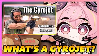 Vtuber DISCOVERS what a Gyrojet is  Brandon Herrera Reaction [upl. by Adyela977]