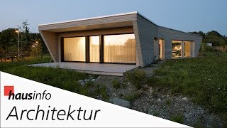 ArchitekturReportage Eingeschossiges MinergieHolzhaus [upl. by Akanke]