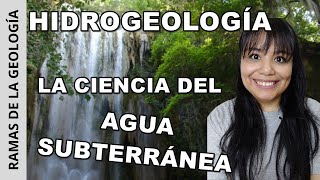 Hidrogeología La ciencia del agua subterránea [upl. by Four]