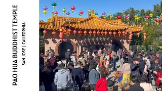 Most Beautiful Temple in San Jose California Pao Hua Buddhist Temple [upl. by Anig]