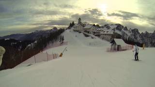 SKI RESORT MONTE LUSSARI  TARVISIO JULIAN ALPS ITALY [upl. by Carlynn]