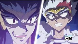 Beyblade Metal Fury Episode 44 Nemesis vs Ldrago [upl. by Sande]