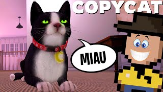 VIVENDO COMO UM GATO  procurando um novo lar  Copycat • Jogo Completo [upl. by Ahsenek]