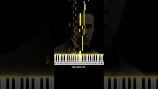 Tristesse Etude op 10 n° 3  Chopin  MEDIUM Piano Tutorial shorts [upl. by Aitan]