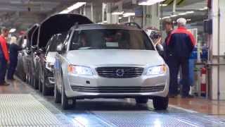 Volvo Cars manufacturing plant in Torslanda Sweden  Volvo V60 Volvo S80 Volvo V70  AutoMotoTV [upl. by Lambertson237]