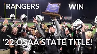 Estacada Rangers Win 22 OSAA 4A Title Full Highlights [upl. by Gaskin]