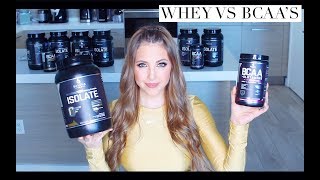 WHEY PROTEIN VS BCAA’s  DUDAS FRECUENTES [upl. by Assirak15]