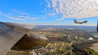 4K B25 Waist Gunner View  Formation Flying amp Low Passes  TriState Warbird Museum [upl. by Sedaiuqlem]