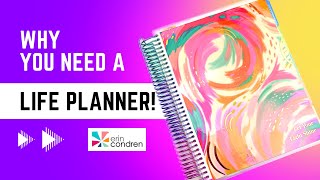 Erin Condren Life Planner 20232024 Setup [upl. by Akimahc281]