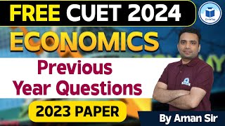 CUET 2024 Economics Previous Year Questions  Economics PYQ CUET 2023  CUET 2023 PYQ Civilstap [upl. by Furtek]