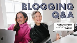 Answering YOUR Blogging Questions  Blogging QampA  By Sophia Lee Blogging [upl. by Kassel232]