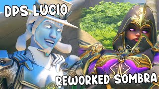 DPS Lucio vs REWORKED Sombra  Overwatch 2 Season 7 [upl. by Innej]