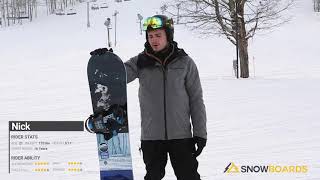 Nicks ReviewGNU GWO Snowboard 2022Snowboardscom 9 40 [upl. by Fanya]