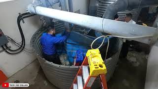 Water Tank Liner Replacement [upl. by Lenuahs]