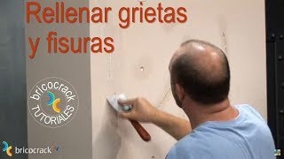 Rellenar grietas y fisuras Bricocrack [upl. by Notxap]