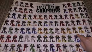 Primaris Space Marine Chapters Poster  Review WH40K [upl. by Orutra96]