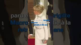 À quel âge Brigitte Macron atelle pris sa retraite  🤔 macron actu info [upl. by Weathers]