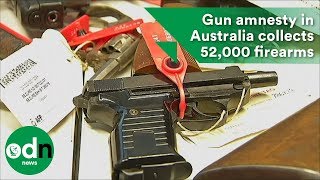 Gun amnesty collects 52000 firearms [upl. by Bamby]