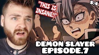 THE MOST EPIC SCENE IN ANIME  DEMON SLAYER  EPISODE 7  SEASON 4  New Anime Fan  REACTION [upl. by Ahcirt]