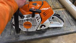 Stihl 500i pro tip [upl. by Bekha193]